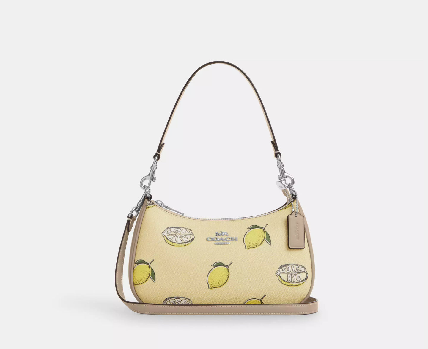 Coach Teri Shoulder Bag With Lemon Print