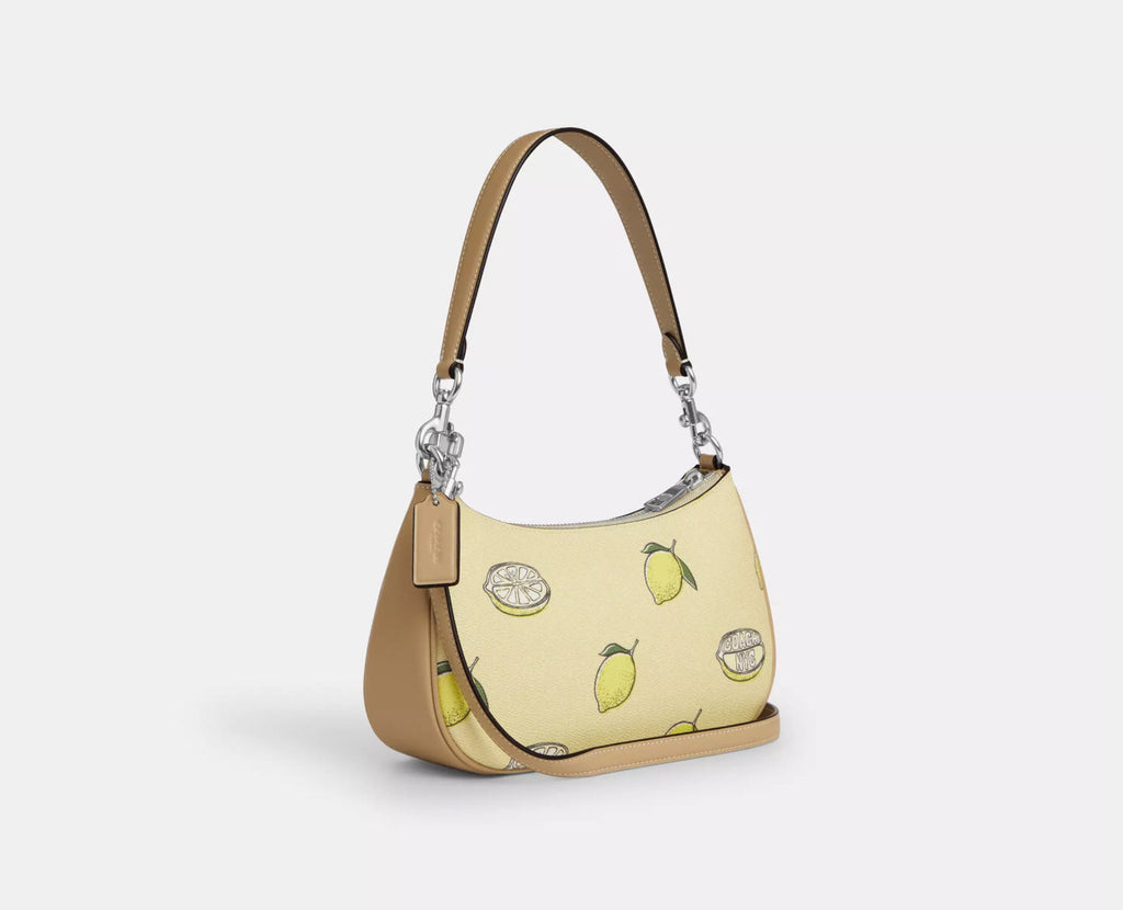 Coach Teri Shoulder Bag With Lemon Print