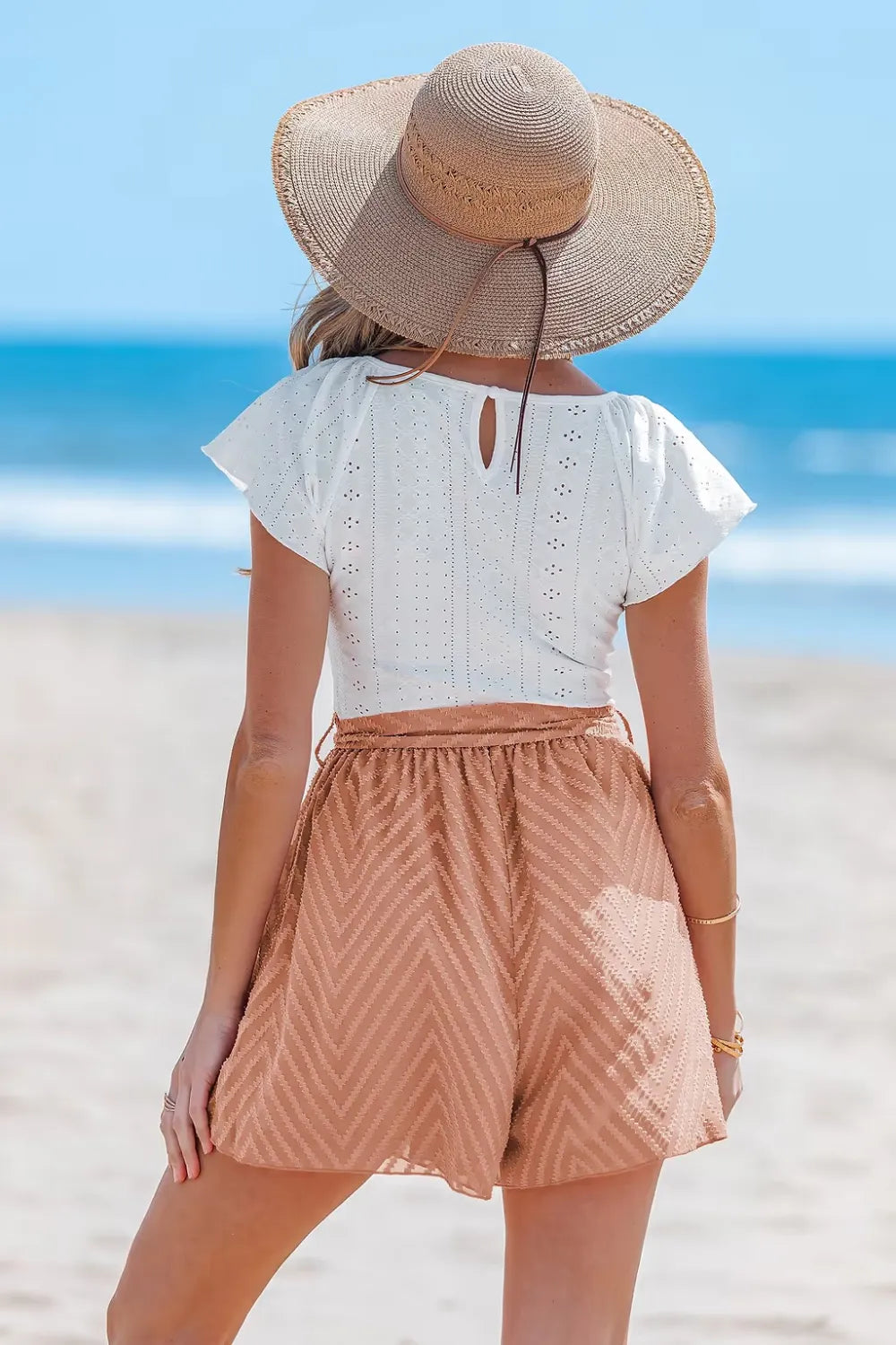Melon Mood Two-Toned Romper