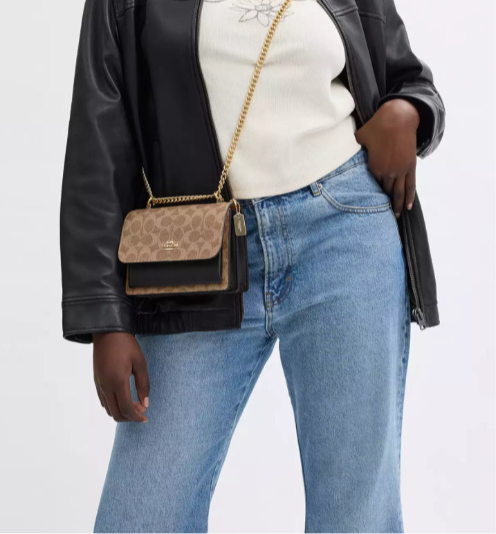 Coach Mini Klare Crossbody In Signature Canvas & Leather