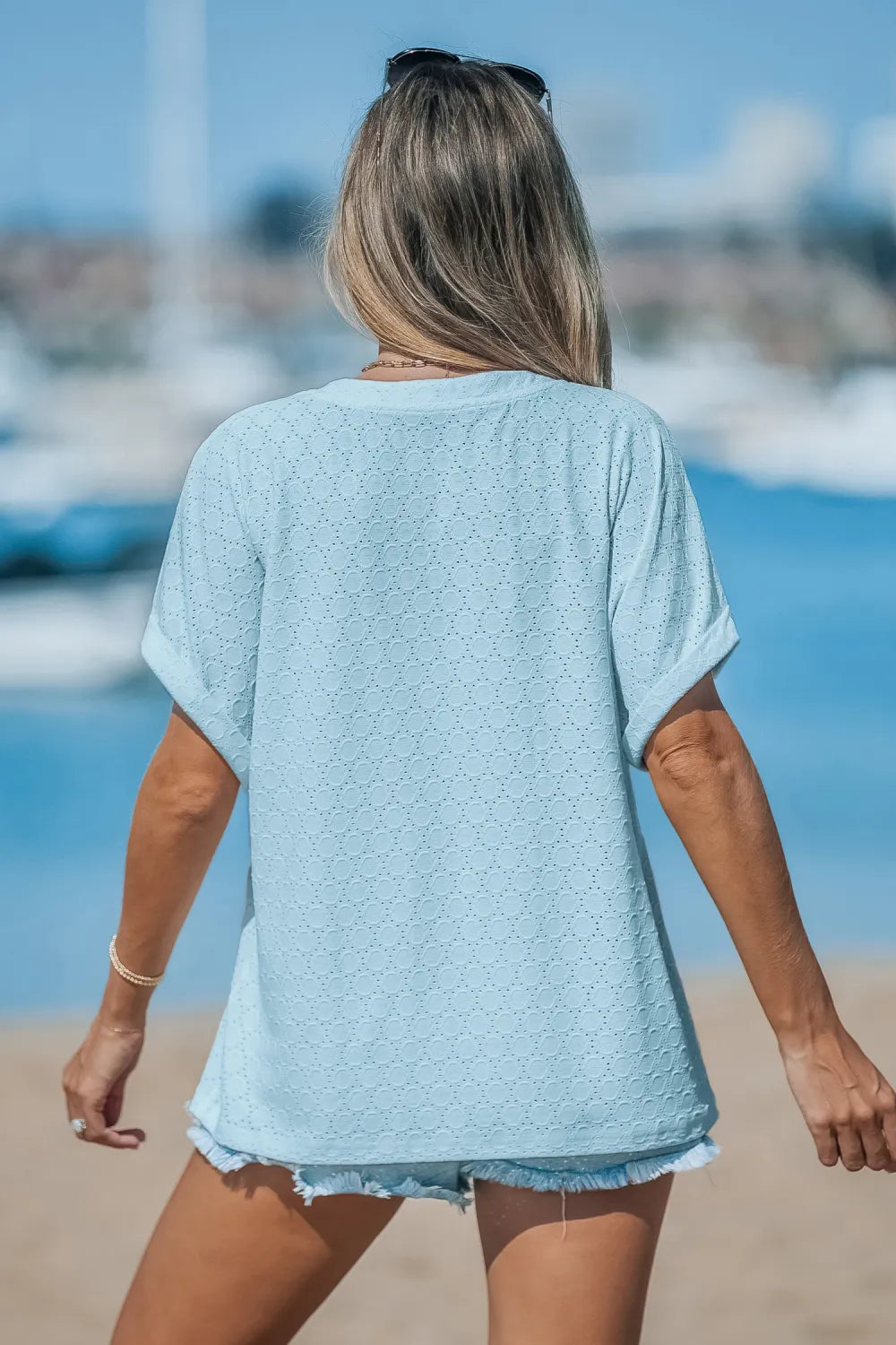 Dawn Sky Blue Top