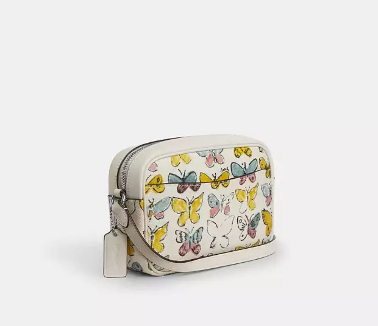 Coach Mini Jamie Camera Crossbody With Butterfly Print