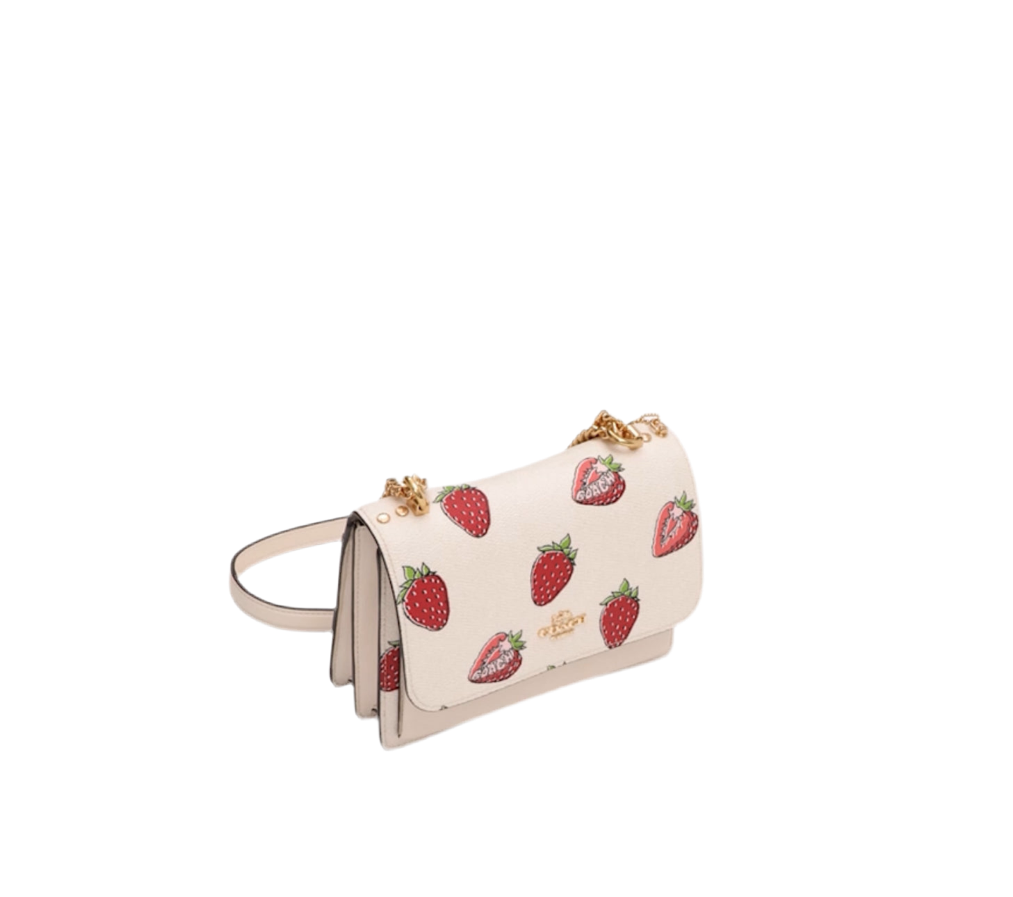 Coach Mini Klare Crossbody Bag With Strawberry Print