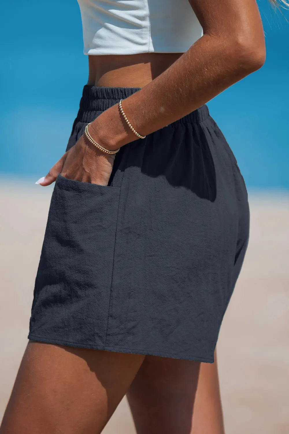 Seaside Air Black Shorts