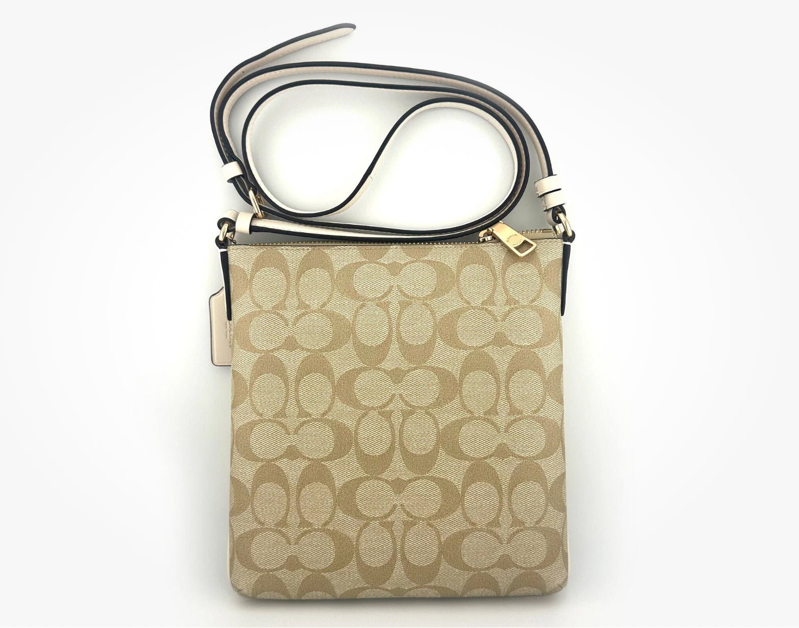 Coach Mini Rowan File Crossbody Bag In Signature Canvas & Leather