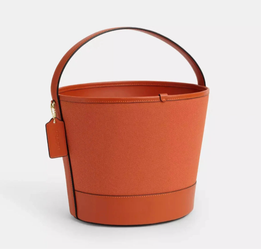 Coach Trick Or Treat Bucket With Halloween Pumpkin