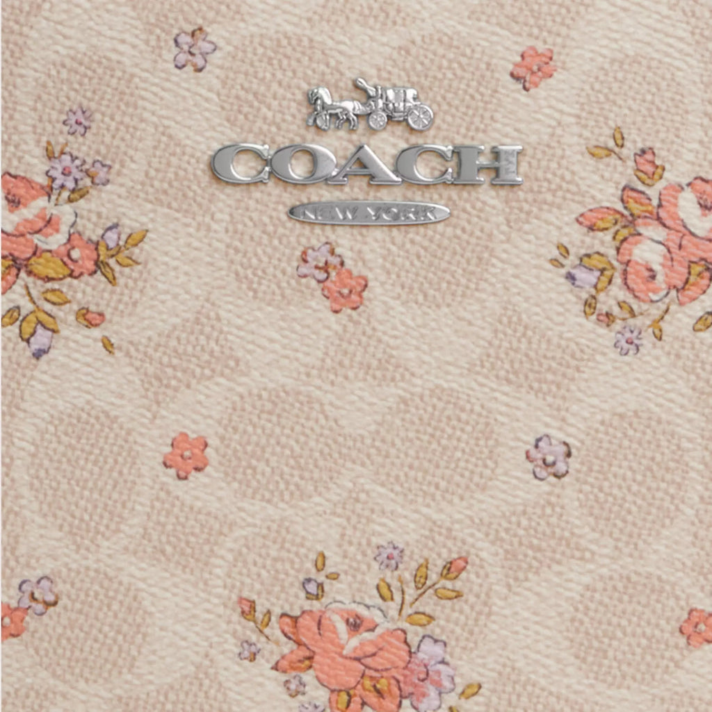 Coach Medium Jamie Camera Bag In Signature Canvas With Floral Print