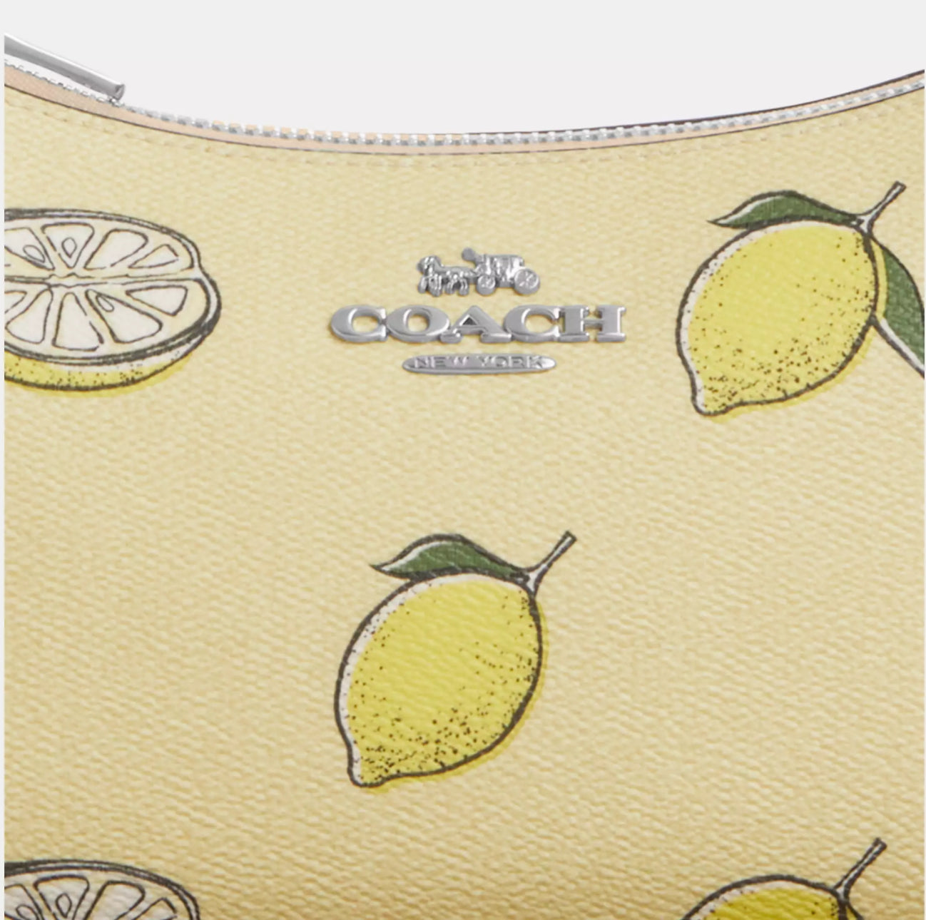 Coach Teri Shoulder Bag With Lemon Print