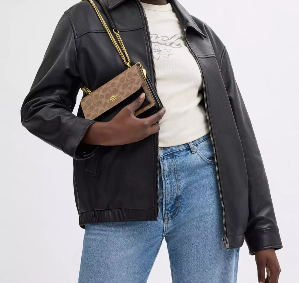 Coach Mini Klare Crossbody In Signature Canvas & Leather