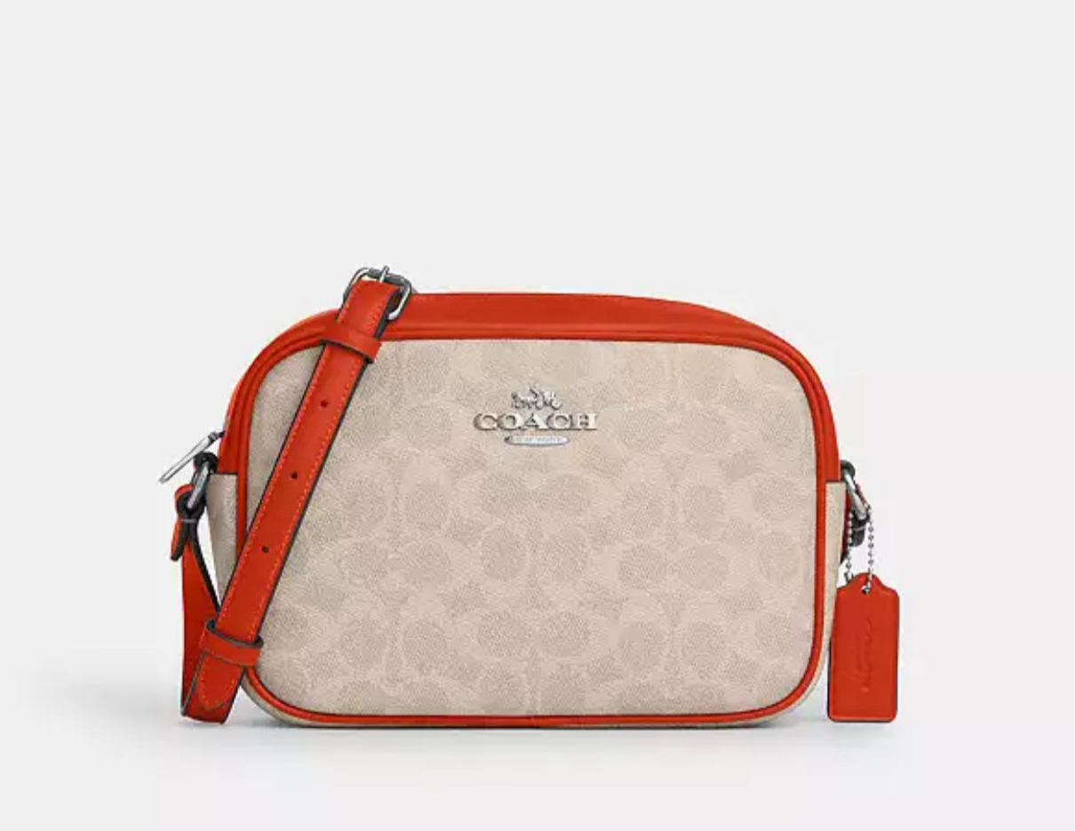Coach Medium Jamie Camera Crossbody Bag In Signature Canvas & Leather