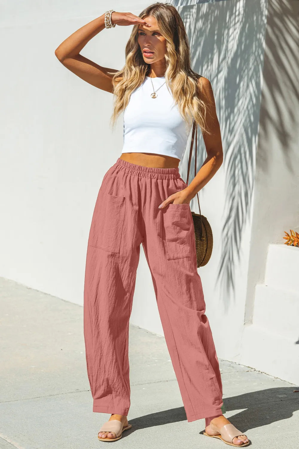 Seaside Escape Blue Pants