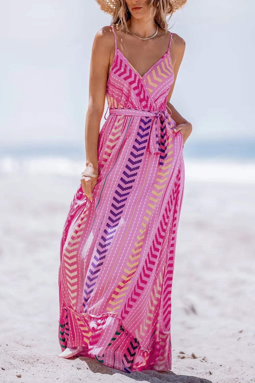 Moonlit Stroll Boho Maxi Dress