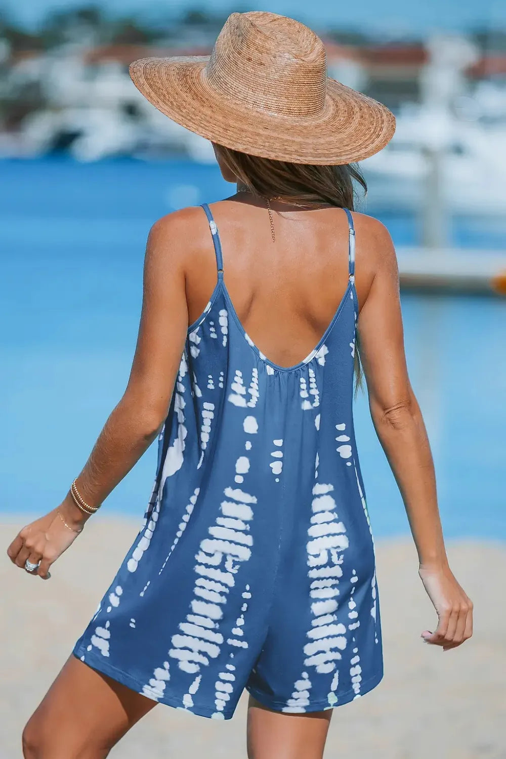 Chasing Clouds Tie-Dye Romper