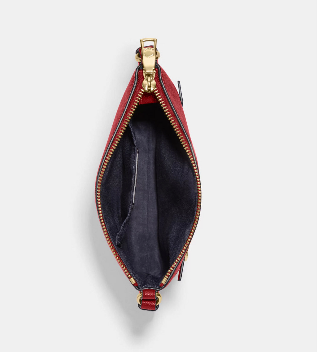 Coach Rowan Mini File Crossbody Leather Bag in Red
