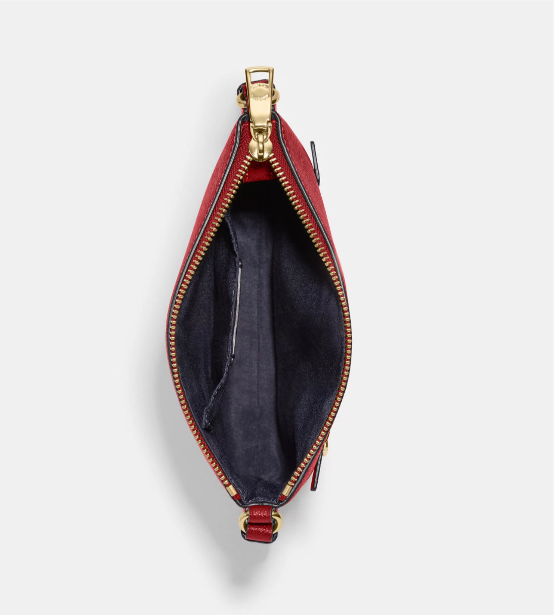 Coach Rowan Mini File Crossbody Leather Bag in Red