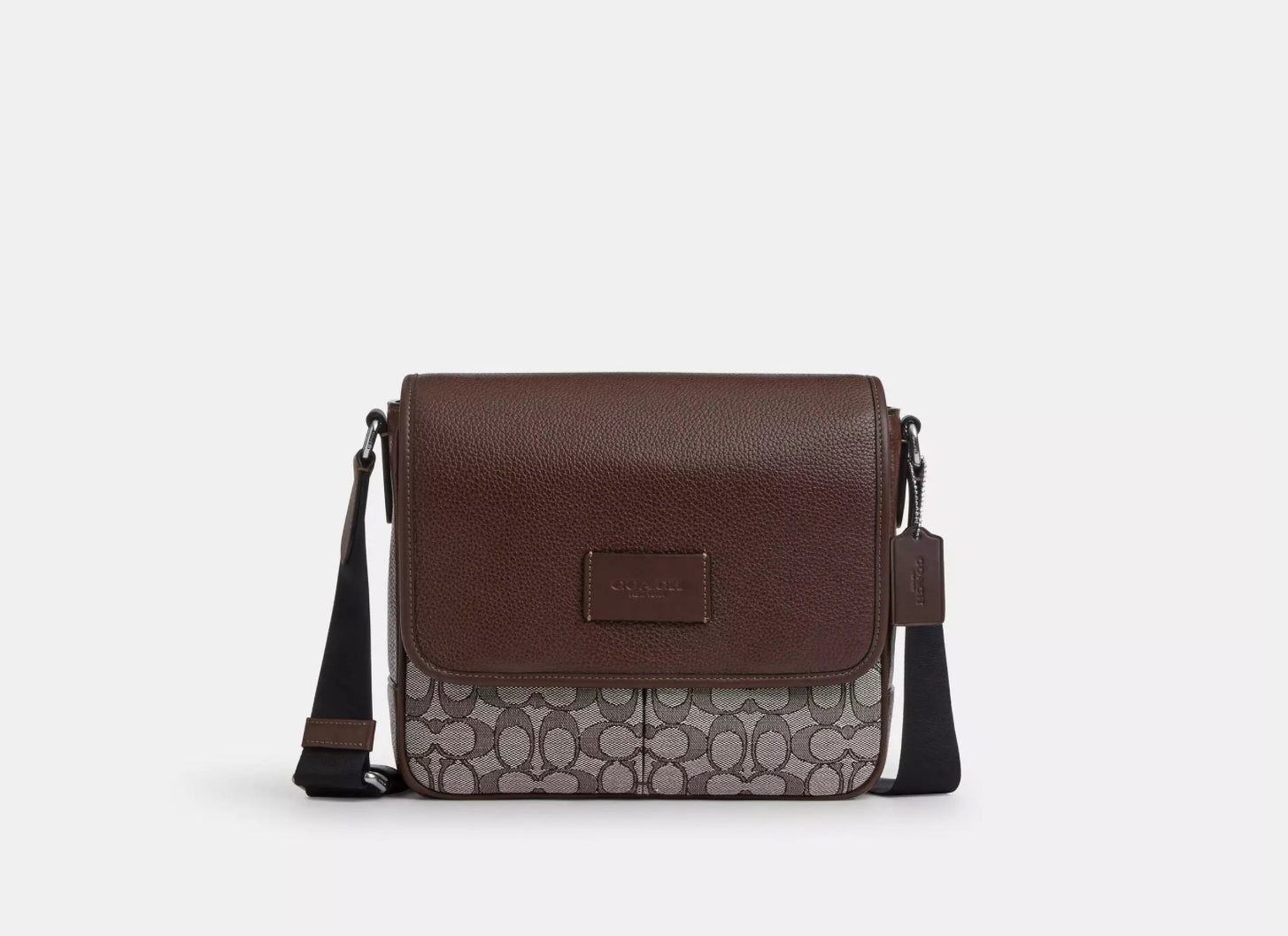 Coach Men’s Sprint Map Bag 25 In Signature Jacquard & Leather