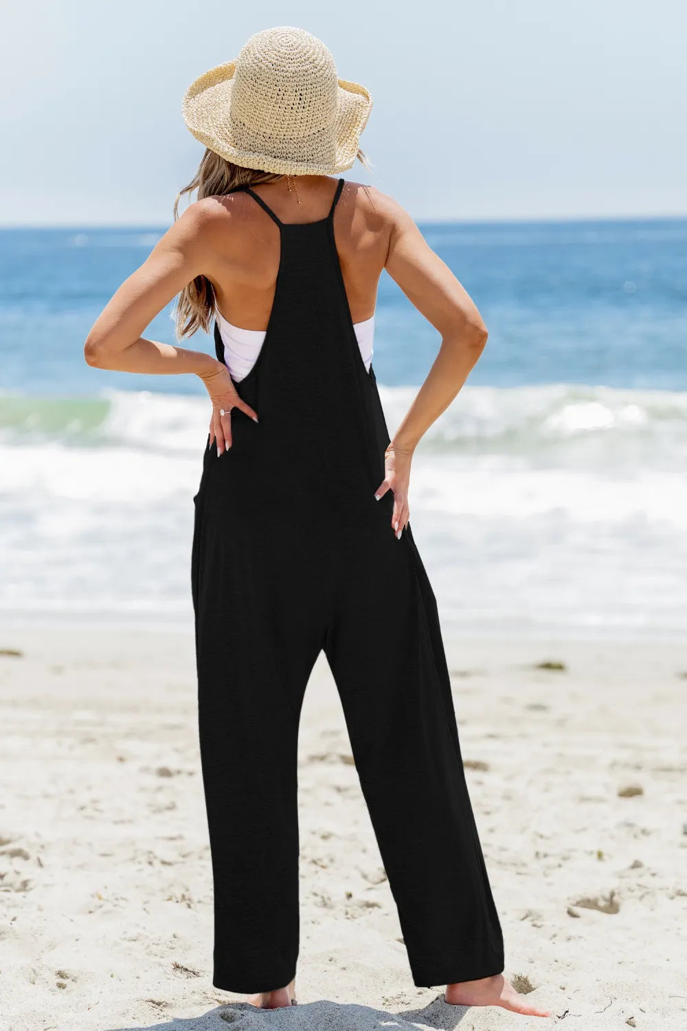 Lazy Sunday Neutral Jumpsuit