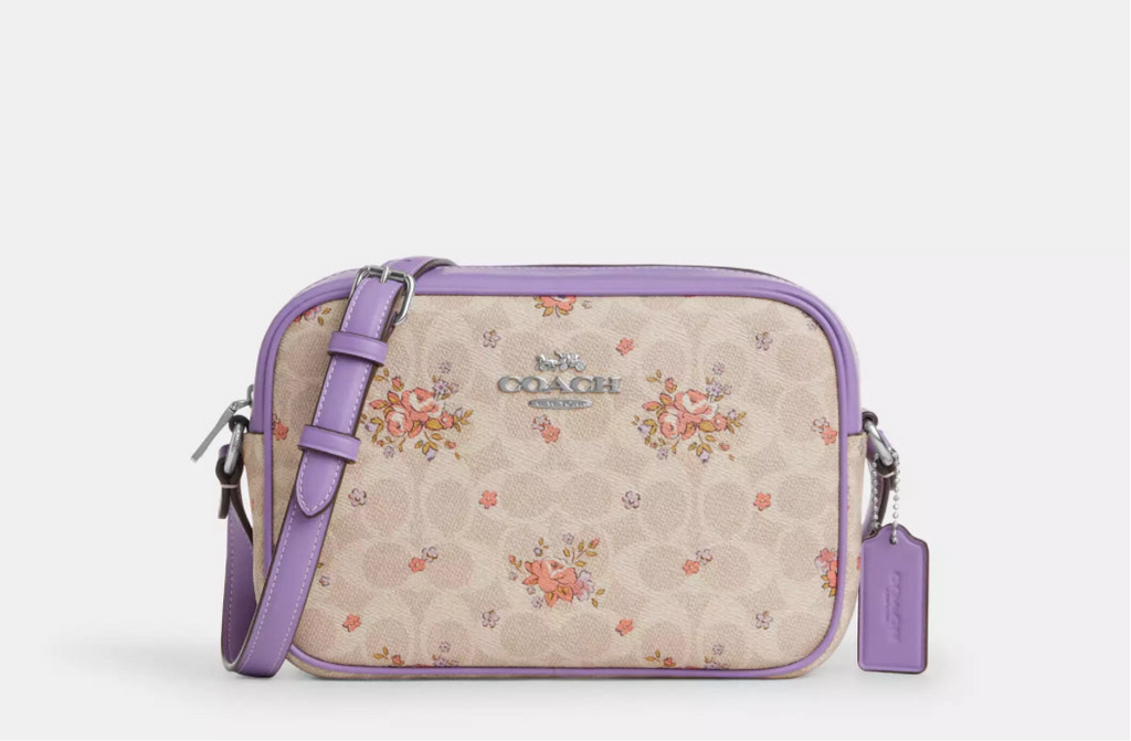 Coach Medium Jamie Camera Bag In Signature Canvas With Floral Print