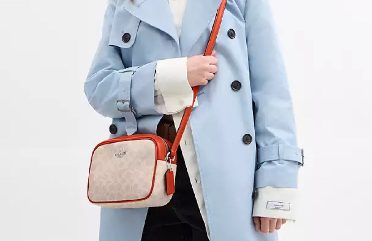 Coach Medium Jamie Camera Crossbody Bag In Signature Canvas & Leather
