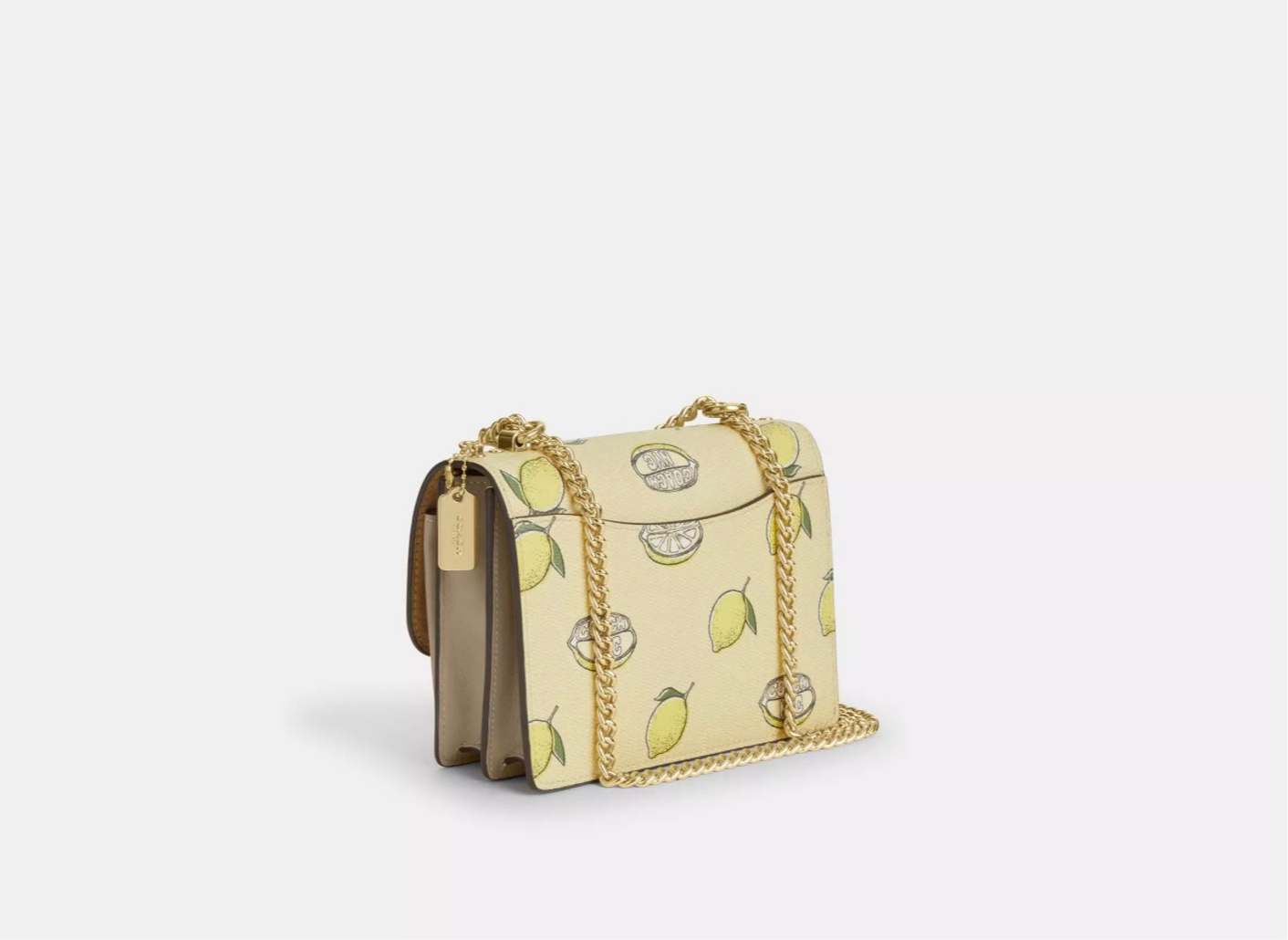 Coach Mini Klare Crossbody Bag With Lemon Print