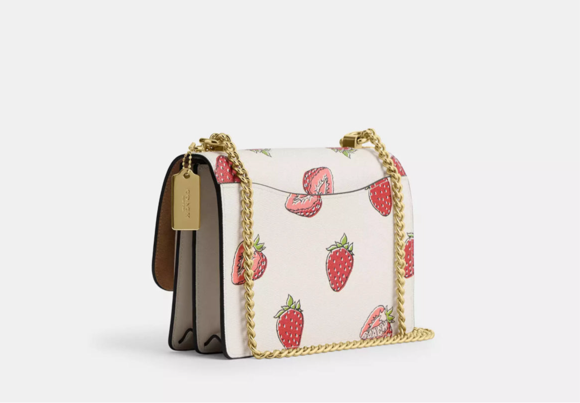Coach Klare Crossbody With Strawberry Print