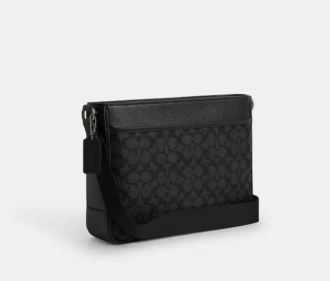Coach Men’s District Crossbody Bag In Signature Canvas & Leather