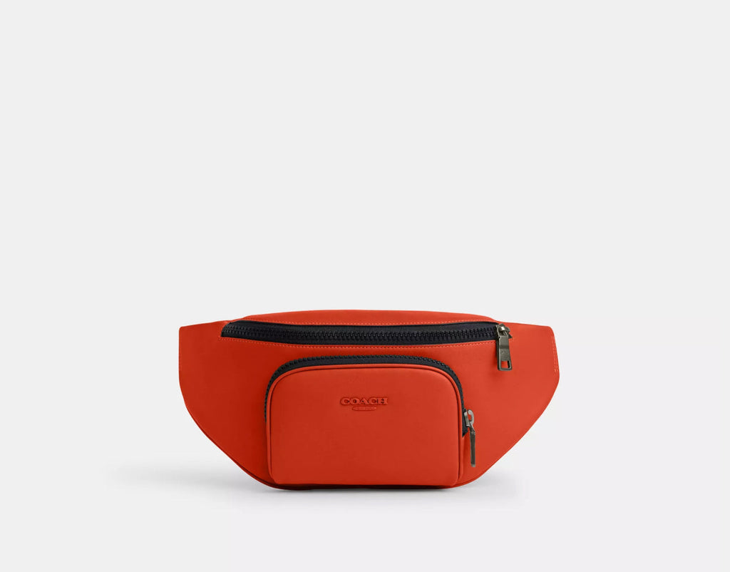 Coach Men’s Leather Racer Belt Bag