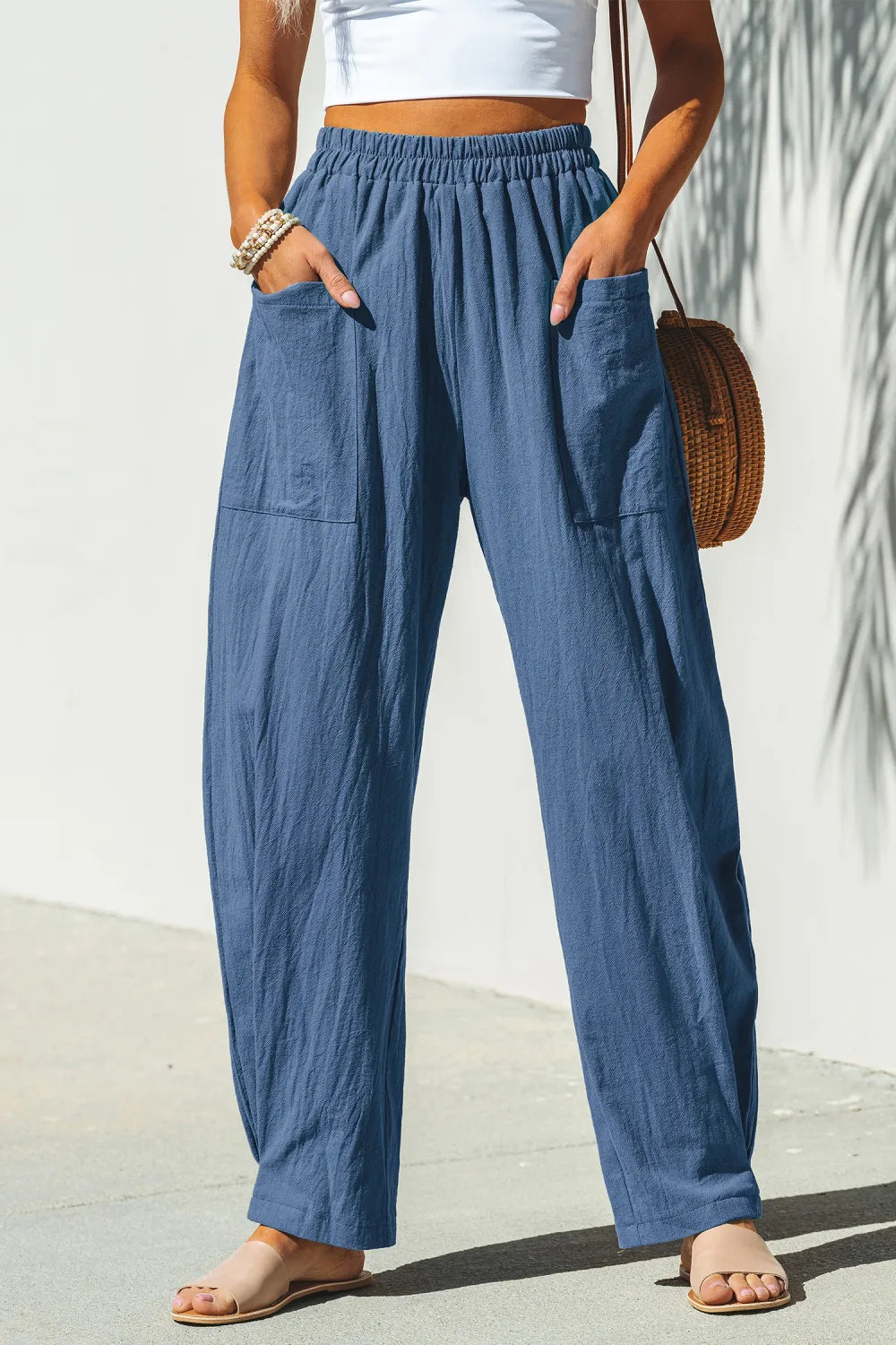 Seaside Escape Blue Pants