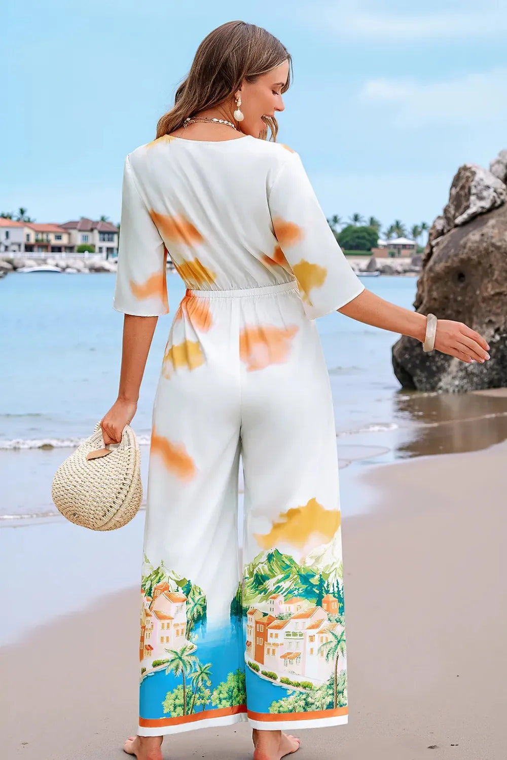 Out of Office Ornate Jumpsuit