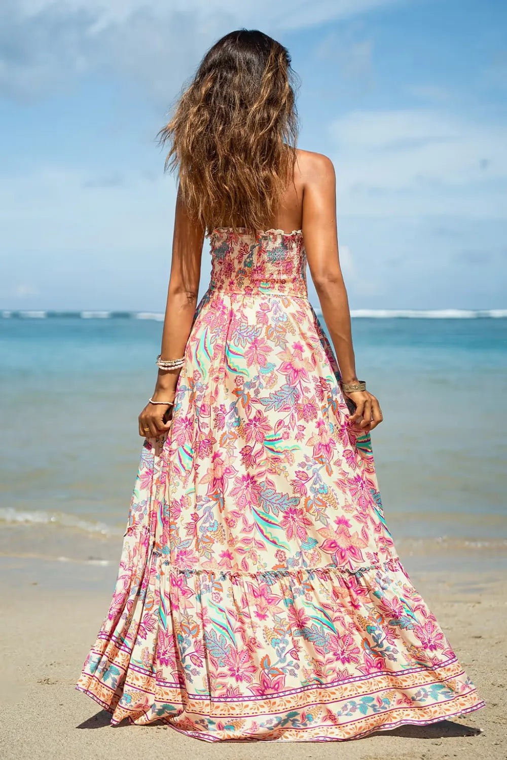 Sweet Lily Floral Maxi Dress