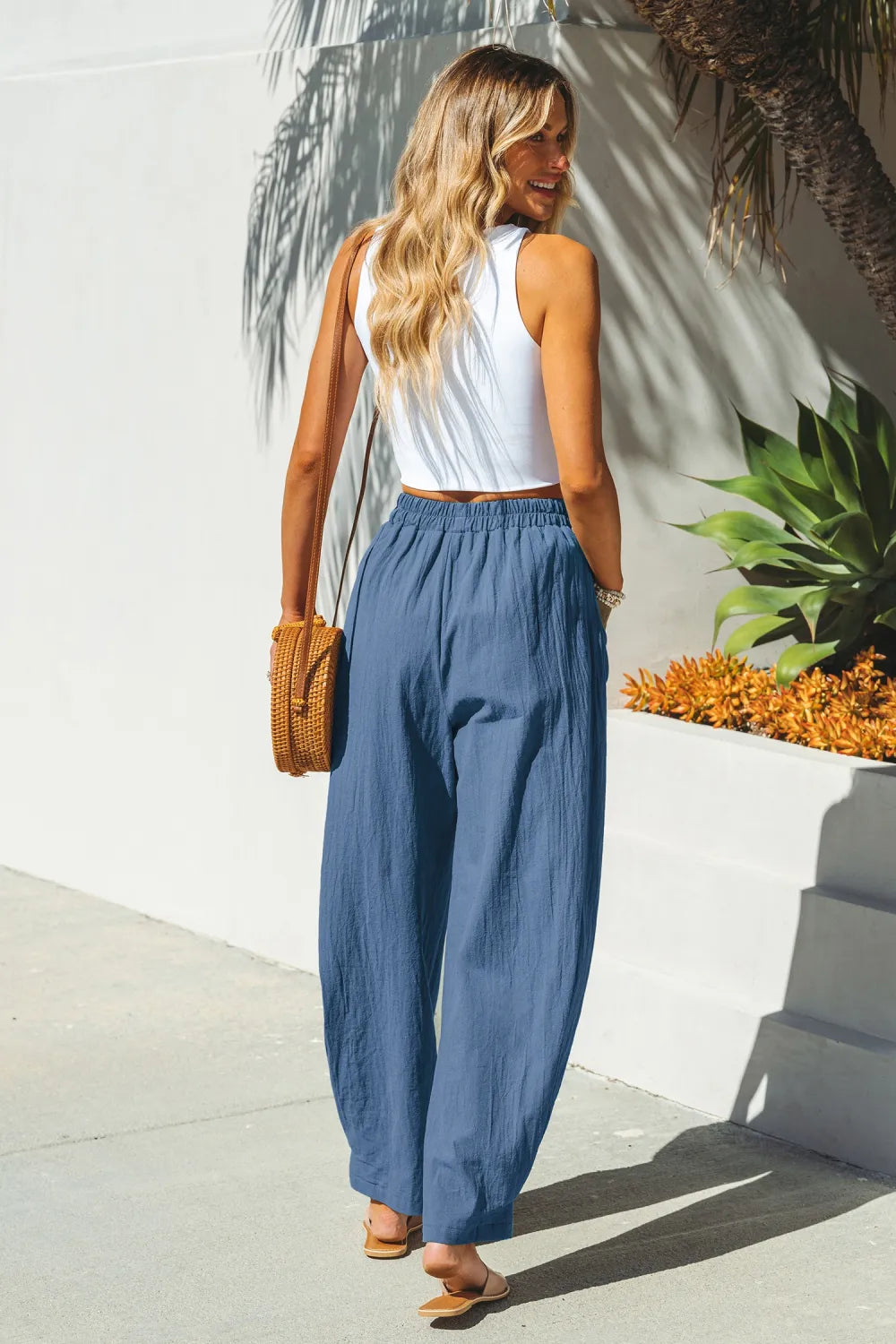 Seaside Escape Blue Pants