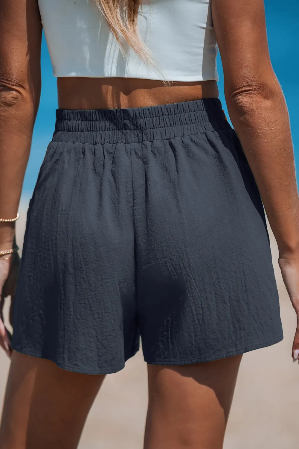 Seaside Air Black Shorts