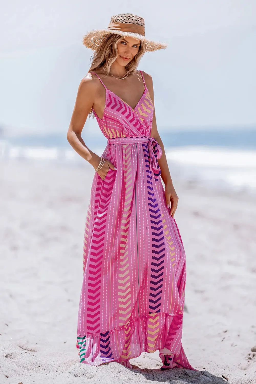 Moonlit Stroll Boho Maxi Dress