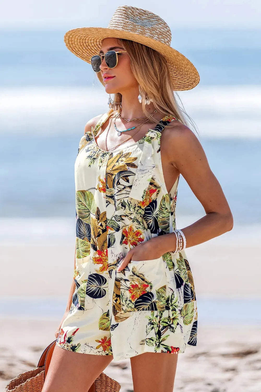 Dreamy Garden Tropical Romper