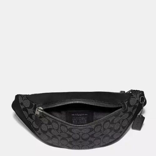 Coach Men’s Warren Belt Bag In Signature Canvas & Leather