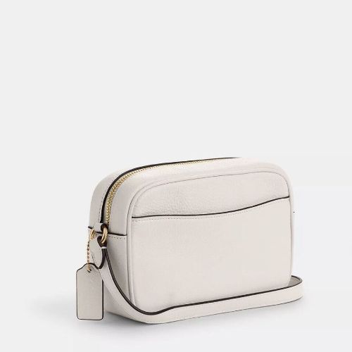 Coach Leather Mini Jamie Camera Crossbody Bag Chalk/Gold